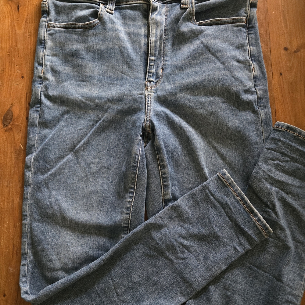 American Eagle Outfitters Women's Blue Skinny Jeans